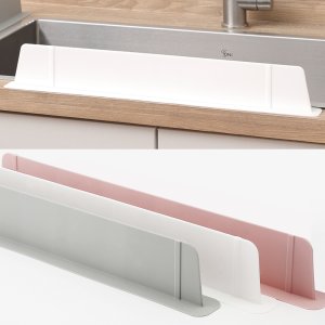 국산 실리콘 싱크대 물막이 52cm 물튀김방지 자동흡착