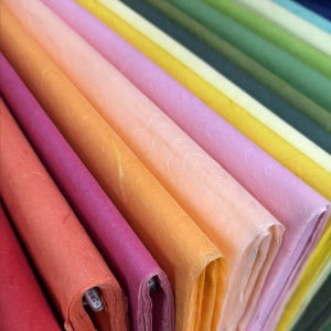 예한 색운용한지 33색 한지 640mmX940mm 공예 예단포장