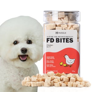 동결건조간식 보틀 치킨 닭고기 90g 강아지 고양이 트릿 에프디바이츠