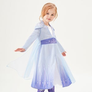 겨울왕국2 엘사 코스튬 드레스 소프트슬리브 할로윈 원피스