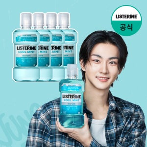 리스테린 쿨민트 마일드 750ml, 4개