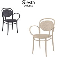 [SIESTA] 마르셀암체어 카페 정원 테라스 야외플라스틱의자 시에스타