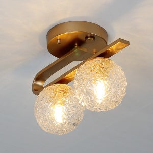 클로이 LED직부등 센서등 2등 브론즈골드 전구포함 포인트벽등 인테리어조명