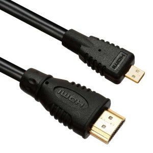 컴길 Micro HDMI 케이블 3M 블랙 D타입케이블 TV 소형기기 노트북 스마트폰 고화질 3D 영상지원 HD화면 데이터전송 ARC지원 마이크로연결