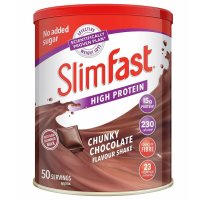 (영국직배) SlimFast 슬림패스트 초코 단백질 파우더 프로틴 쉐이크 1.87Kg Meal Replacement Powder Shake, Chunky Chocolate