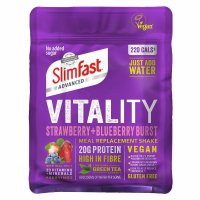 (영국직배) SlimFast 슬림패스트 딸기 블루베리 단백질 식사대용 쉐이크 450g Vitality High Protein Powder