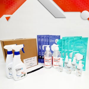 코로나 선물세트 항균 KIT 마스크 손세정제 항균 방역 답례품 기업 추석 명절