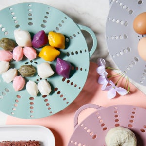 냄비 실리콘 찜기 고구마 떡 단호박 찜판 찜요리 열탕소독가능 집콕 아이디어 주방용품