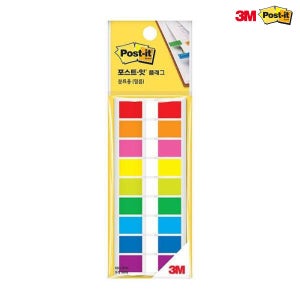 3M 포스트잇 플래그 683-9KN 필름 접착메모지