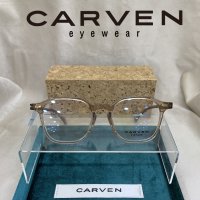 100%정품 국내생산 까르뱅 까르벵안경 까르뱅아이웨어 CARVEN HOLLA COL.04 홀라 HOLLA 51사이즈 다각형 슬림 사각 뿔테 연예인안경 하우스안경 + 사은품