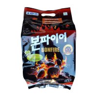 조개탄 야자숯 브리켓 고기 숯 숮 본파이어 2kg