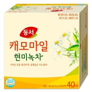 동서 캐모마일 현미녹차 40T