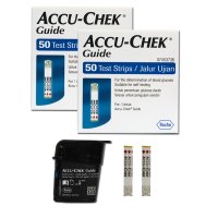 아큐첵 가이드 당뇨 혈당측정시험지(100매)/ 24년12월 검사지 체크지 ACCU-CHEK 측정기 혈당지