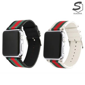 애플워치6 40 44mm 호환 모던클래식 스트라이프 밴드 시계줄 스트랩