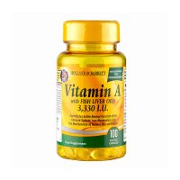 [영국 발송] 홀랜드앤바렛 눈약 눈에좋은약 야맹증 비타민 A 3300IU 100정 Holland & Barrett Vitamin A