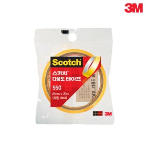 3M 스카치 다용도 테이프 600 2420-550R 3인치 코어