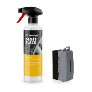 글로스브로 딥블랙 글로스블랙 타이어코팅제 500ML 분사형 스프레이 타이어광택제 보호제
