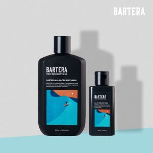 [빠른출고][남자바디워시] 바르테라 등드름 가드름 올인원 바디워시 300ml+80ml 세트
