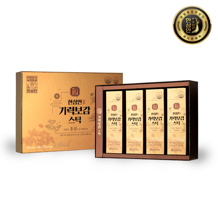한삼인 <b>기력</b>보감 스틱 10mlx28포 1세트+쇼핑백