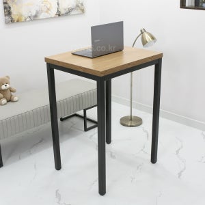 사무실 스탠딩 작은 컴퓨터 높은 책상 700 x 650 H986 40각 키높이 테이블 70