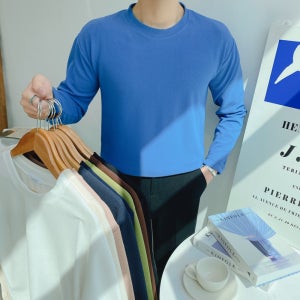 구김없는 엠보 링클프리 리버풀 긴팔티셔츠