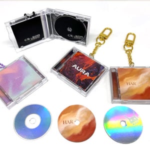 국산미니CD키링 NFC스티커 아이돌 굿즈 선물 소량 대량제작