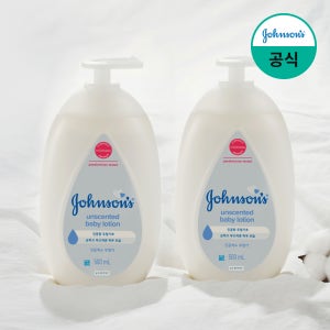 존슨즈베이비 바디로션 500ml, 화이트, 2개