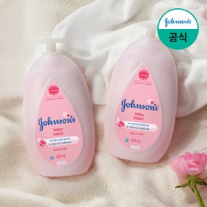 존슨즈베이비 바디로션 500ml, 핑크, 2개