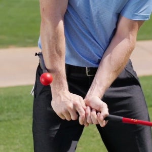 토탈골프트레이너힙 자세교정 골프스윙연습기 스틱 몸통스윙 궤도 배치기방지 쉬프트