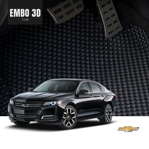 [미로카매트] 엠보싱3D 자동차매트 임팔라 차매트 1+2열