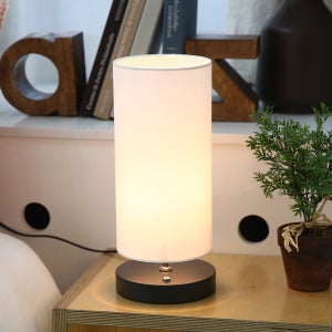 3단터치LED전구사용가능 침대 책상 스탠드 조명 단스탠드 모던 화이트