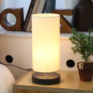 모던 옐로우 원통 인테리어 스탠드 조명(LED전구무료증정)