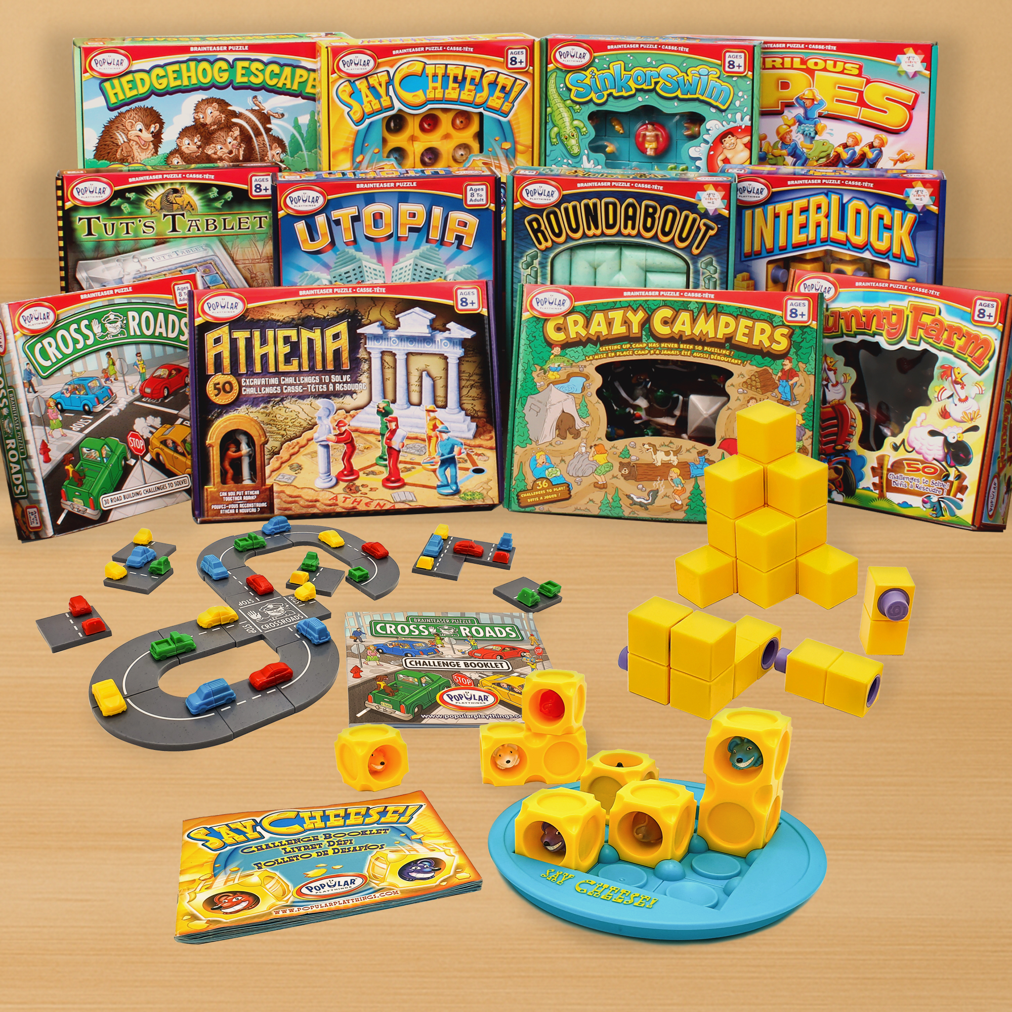 팝퓰러 똑똑해지는 1인용 영재 보드게임 치즈속의생쥐 집중력 퍼즐게임 취미 스트레스 해소