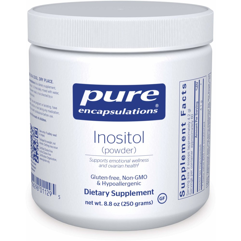 (미국직배) Pure <b>퓨어 이노시톨 파우더</b> 250g Inositol (Powder)