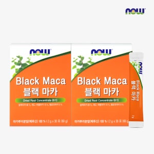 나우푸드 블랙 마카 활력 30포, 2개