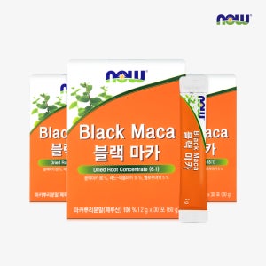 나우푸드 블랙 마카 활력 30포, 3개