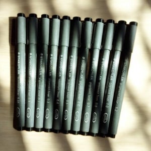 스테들러 Pigement liner308