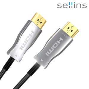 셀인스텍 HDMI 2.1 AOC 장거리 광케이블 리피터 15m, 1개