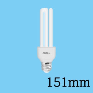 오스람 삼파장전구 램프 형광등 duluxstar EL 20W, 주광색