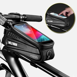 레인워크 방수 휴대폰거치대 자전거 전동킥보드 핸들바 오토바이 사이드백 수납 핸들 가방