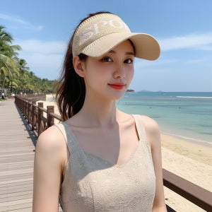 테니스 골프 니트썬캡 모자