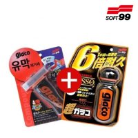 소프트99 글라코 유막제거제 유리발수제 2종 세트 ( G-47 플러스+G-19 )