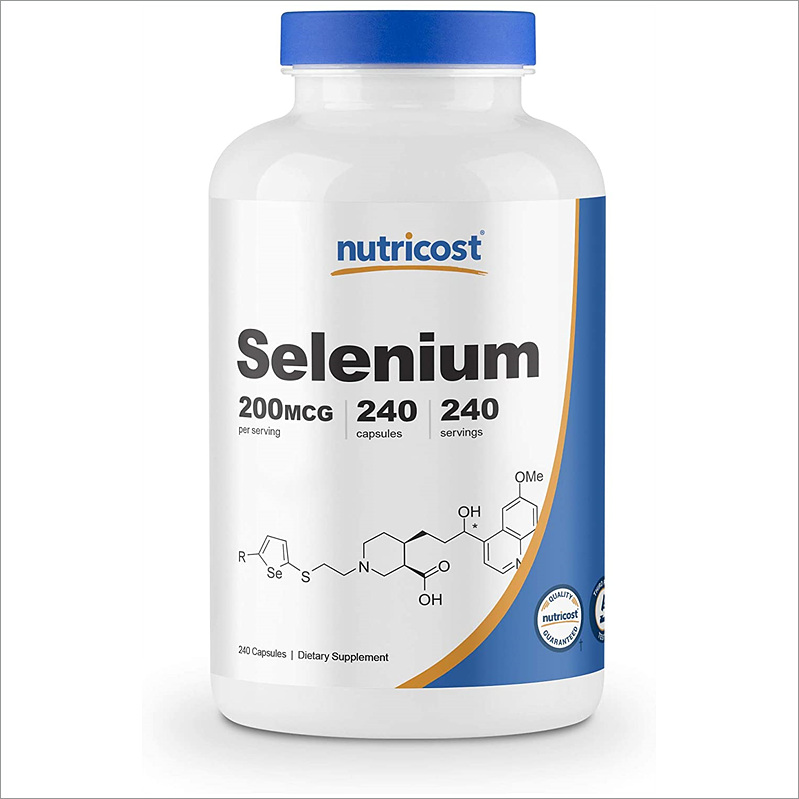 <b>뉴트리코스트 셀레늄</b> <b>Nutricost Selenium</b> 240캡슐