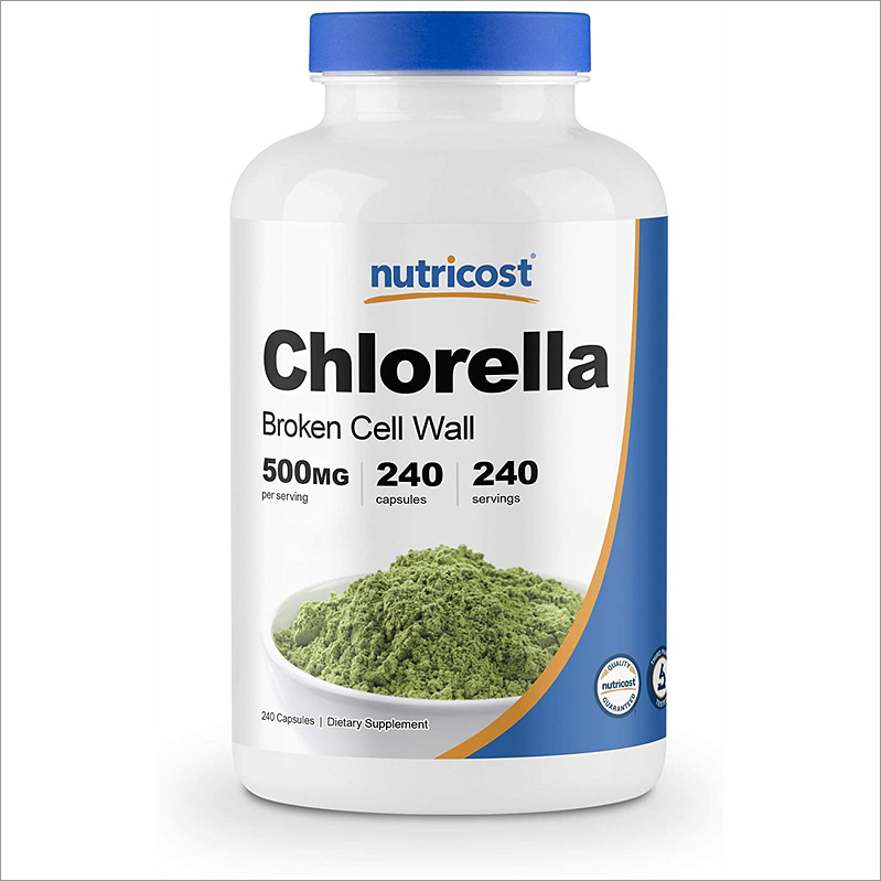 <b>뉴트리코스트 클로렐라</b> <b>Nutricost Chlorella</b> 240캡슐