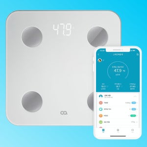 오아 디지털 LED 스마트 체지방 체중계 정확한 몸무게 전자 저울 C타입 충전
