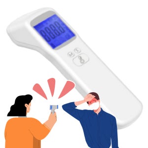 비접촉체온계 비접촉식체온계 적외선 발열체크기 체온측정기
