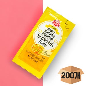 [분이네] 일회용 허니머스타드 BOX 12gX200개 오뚜기