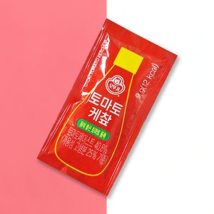 [분이네] 일회용 토마토케찹 BOX 9gX1000개 오뚜기 일회용케찹