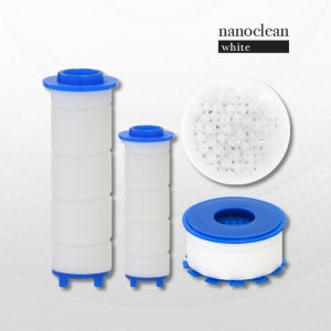 나노클린화이트 필터 샤워 샤워기 수도 코브라 세면대 주방 수돗물 녹물 염소제거