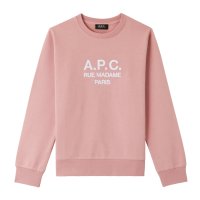 A.P.C 아페쎄 루퍼스 스웻셔츠 맨투맨 가슴 로고 ROSE